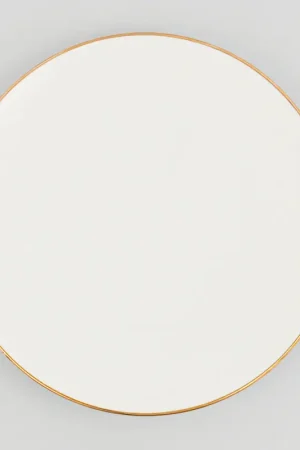 Assiette à dessert filet 'Elegance' doré Offre Limitée
